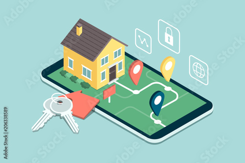 Real estate mobile app