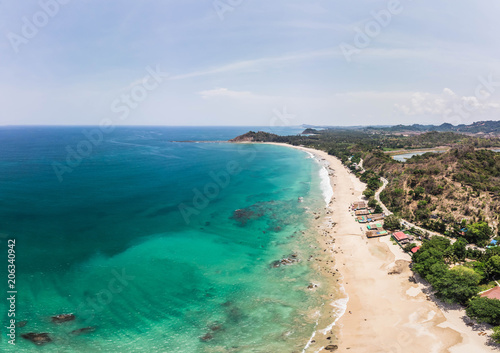 Ngapali Beach, Myanmar, Luftbild photo