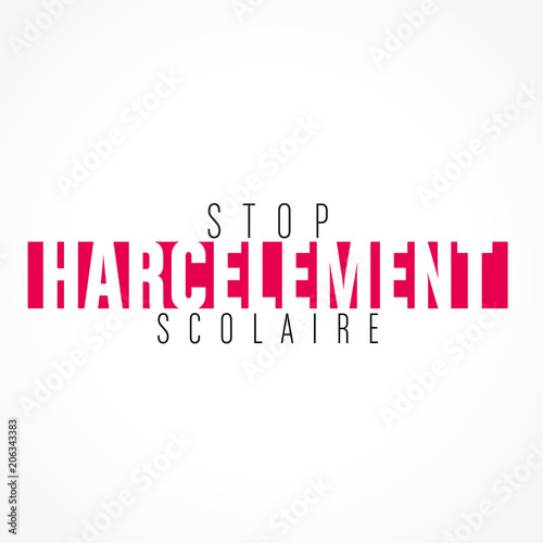 stop harcèlement scolaire