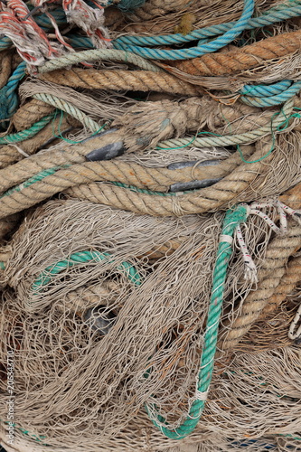 Corde, reti e cordame da pesca