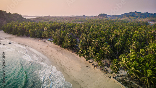 Canvastavla Küste Ngapali Beach, Myanmar