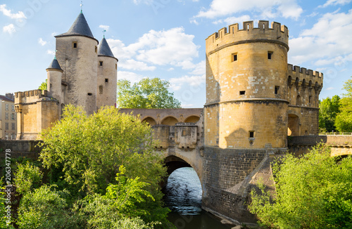 Porte des Allemands in Metz an der Mosel Frankreich