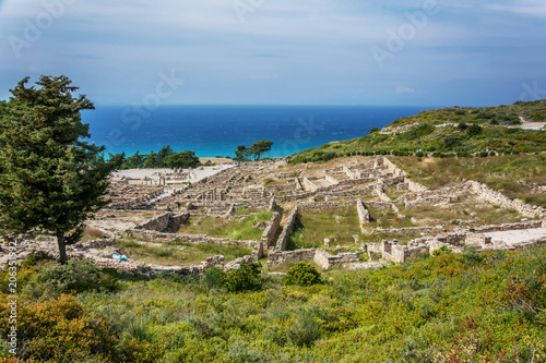Ancient City Of Kamiros in Rhodes island  Greece