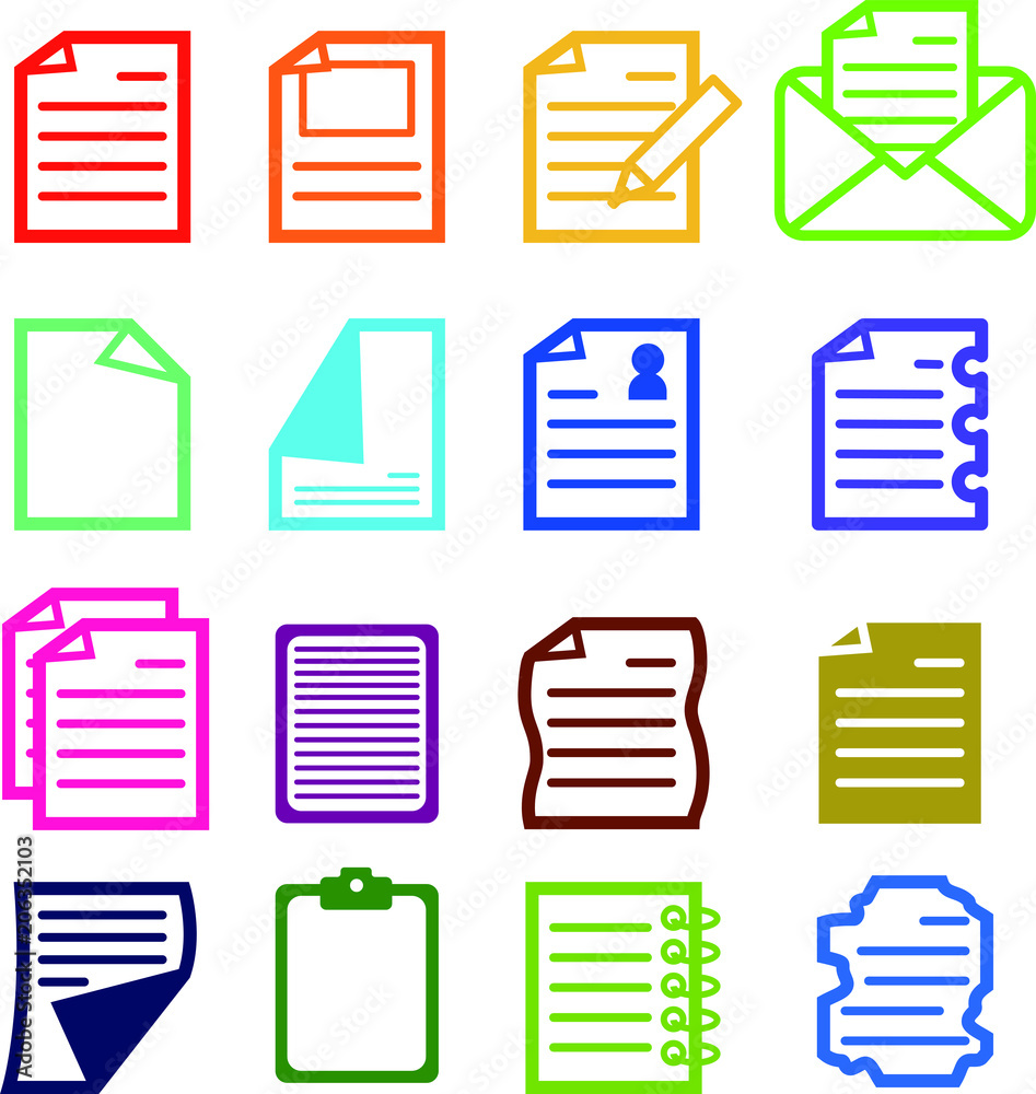 Colorful Paper icon Colorful Paper icon