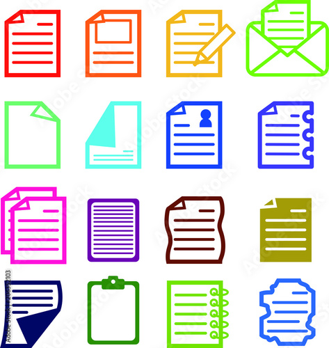 Colorful Paper icon