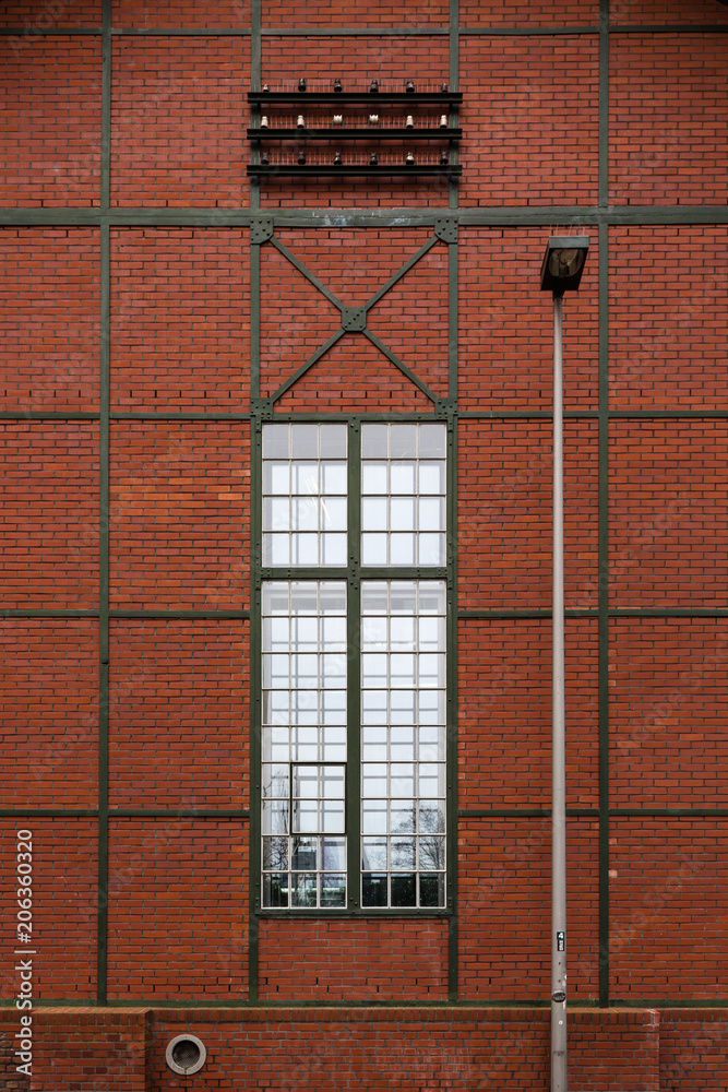 Window on bricks wall Window on bricks wall