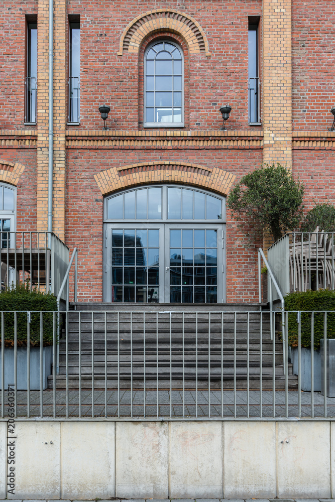 Naklejka premium Glass door