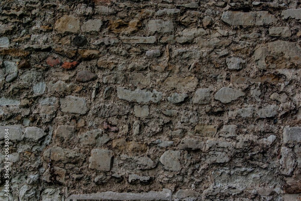 Obraz premium English Stone Wall Textures