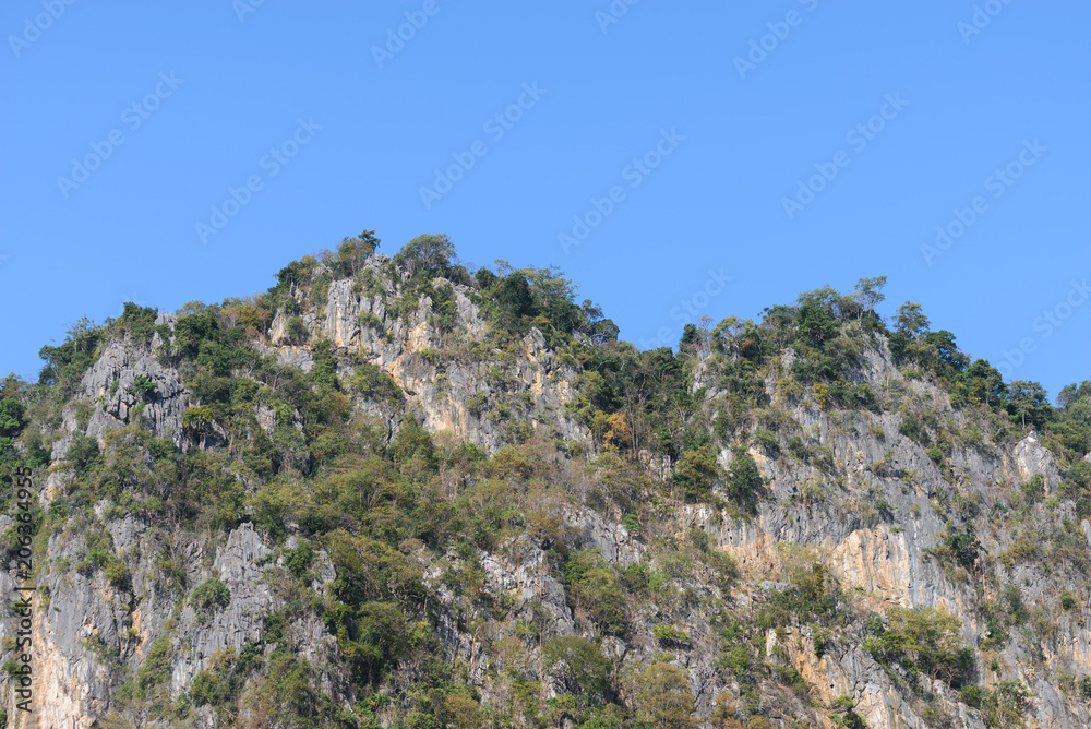Extremely high mountain cliff for climbing. Extremely high mountain cliff for climbing.