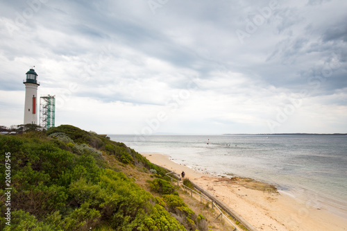 Queenscliff White Lighthouse