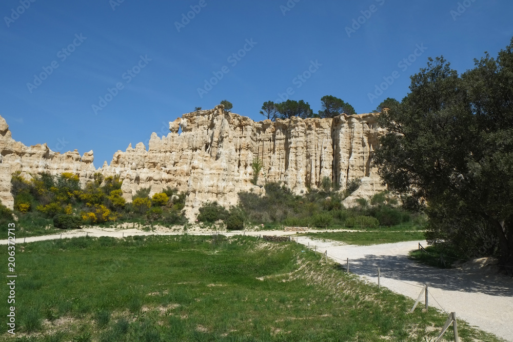 The Organs of Ille-Sur-Tet, national park, France The Organs of Ille-Sur-Tet, national park, France