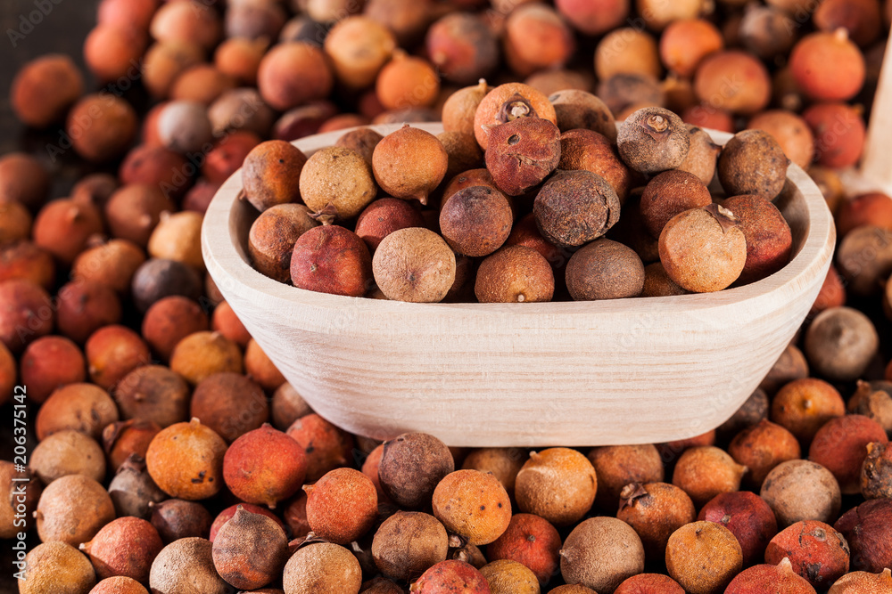 Fototapeta premium Corozo tropical fruit - Bactris guineensis