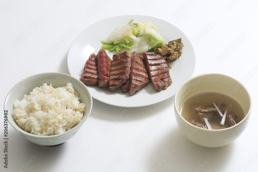Sendai Beef Tan Set