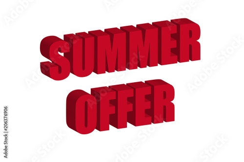 Ofertas especiales de verano.