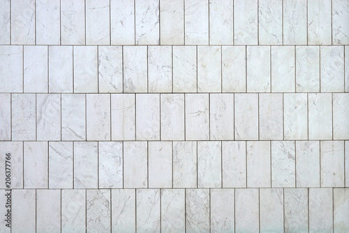 White marble wall