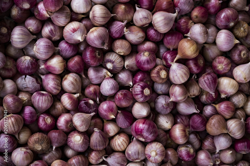 Heap of Spanish onions photo