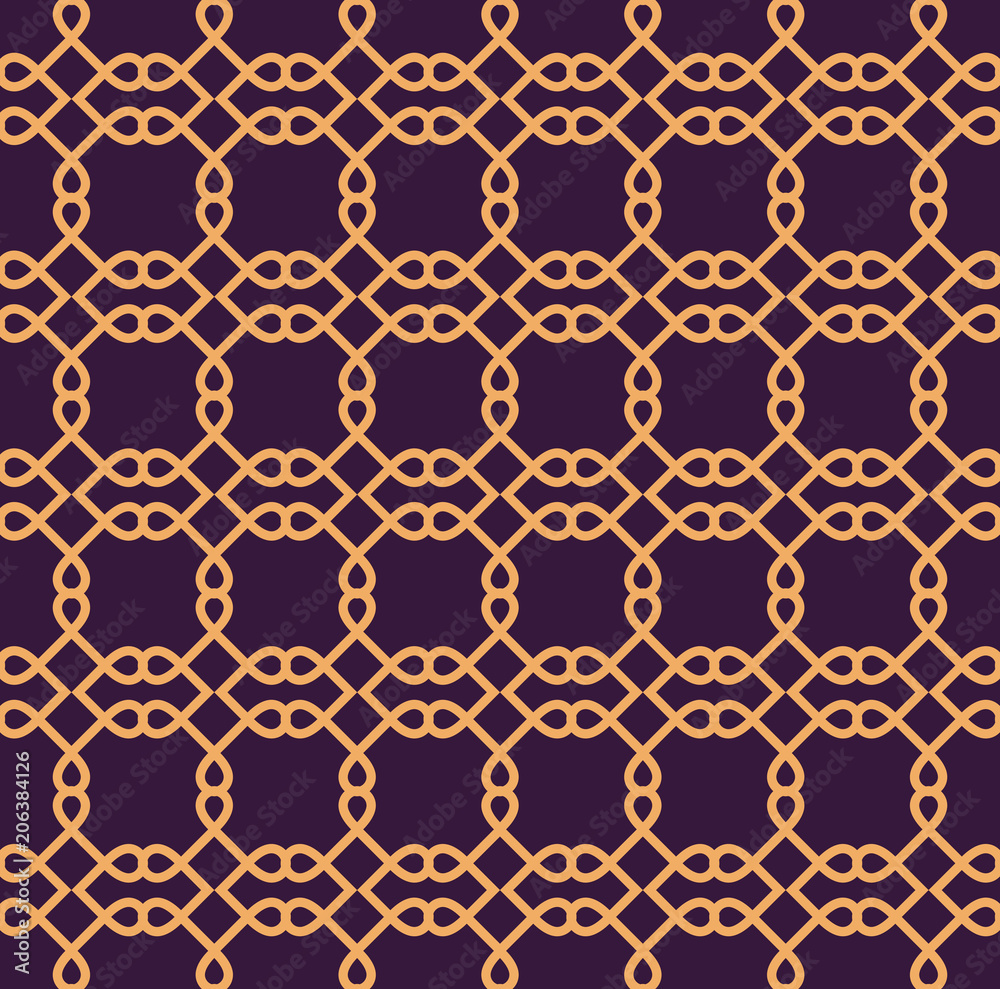Vector seamless pattern. Modern stylish abstract texture. Repeat
