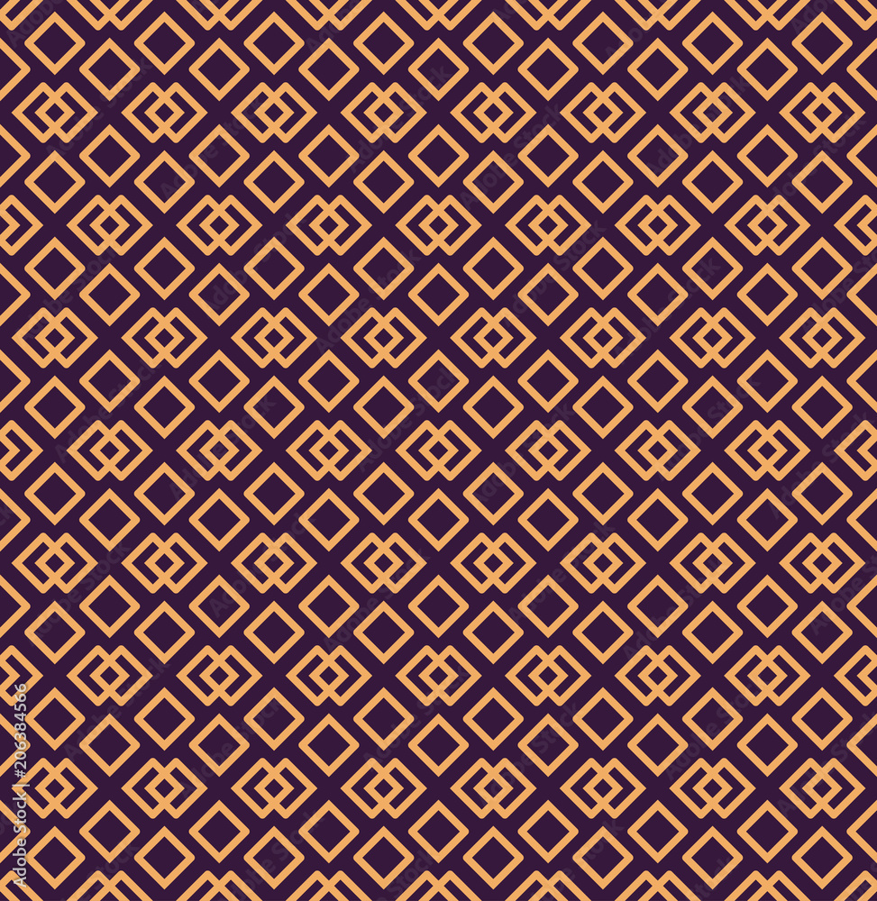 Luxury Geometric Pattern. Vector seamless pattern. Modern linear