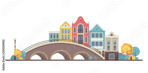 vector city amsterdam