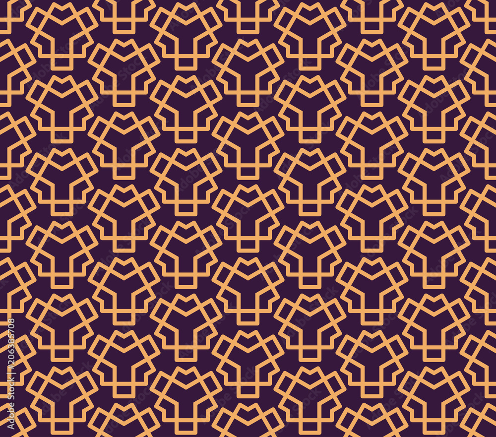 Vector seamless pattern. Modern stylish abstract texture. Repeat Vector seamless pattern. Modern stylish abstract texture. Repeat