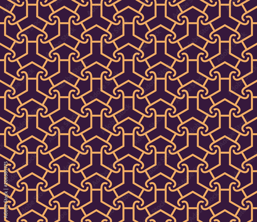 Vector seamless pattern. Modern stylish abstract texture. Repeating geometric linear tiles pattern background Vector seamless pattern. Modern stylish abstract texture. Repeating geometric linear tiles pattern background