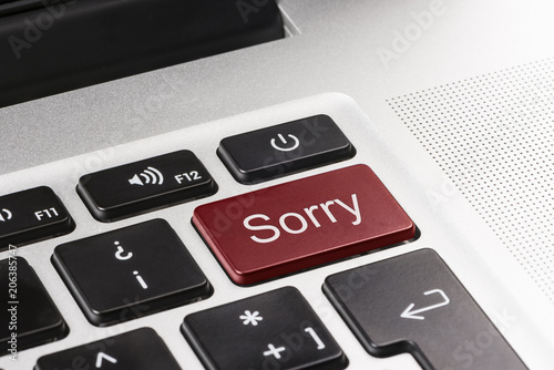 Sorry backspace key