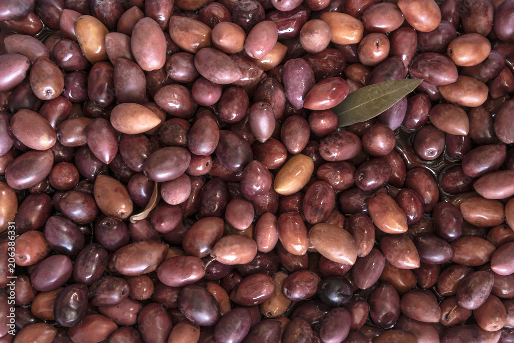 Kalamata olives found in big heapes on Greek markets Kalamata olives found in big heapes on Greek markets