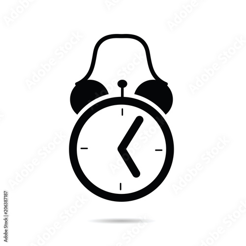clock ancient black illustration