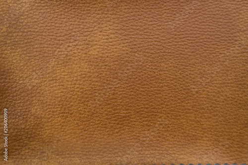 Картината върху платно Artificial leather brown texture