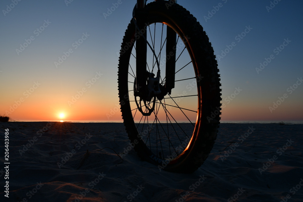 Fototapeta premium Sunset in Debki
