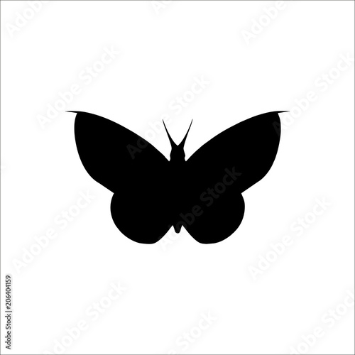 Butterfly icon. Vector Illustration © OldWoolf