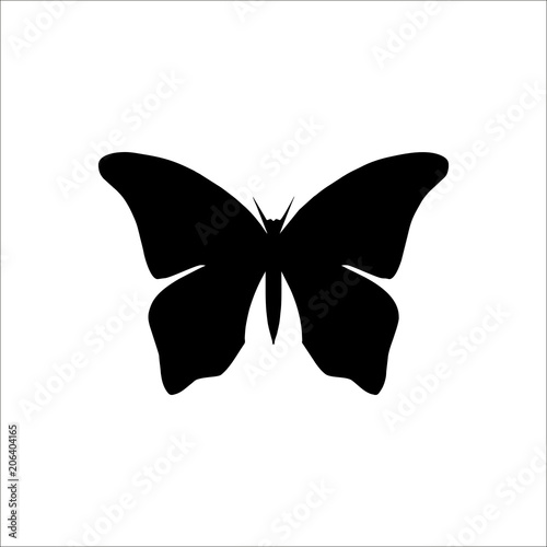 Butterfly icon. Vector Illustration © OldWoolf