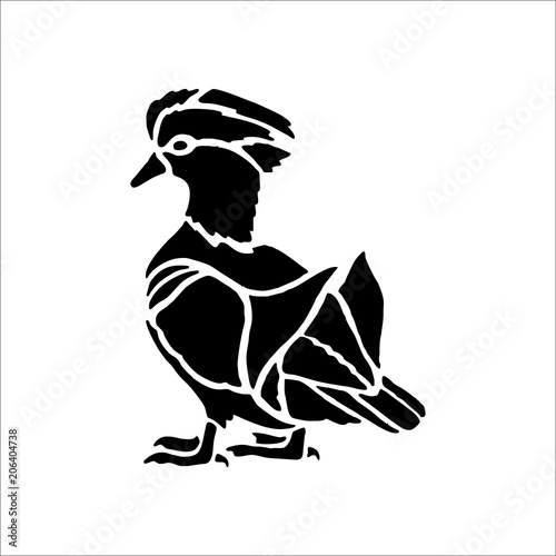 bird icon. Vector Illustration