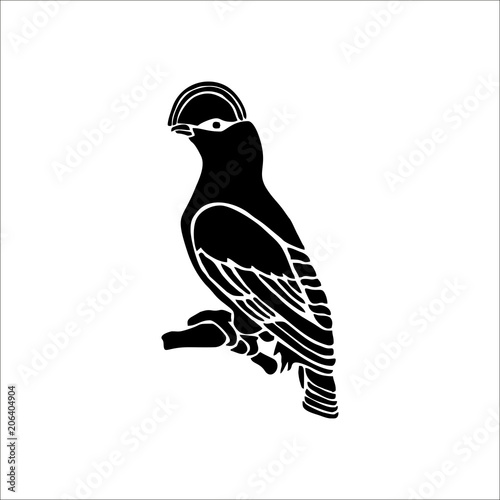 bird icon. Vector Illustration