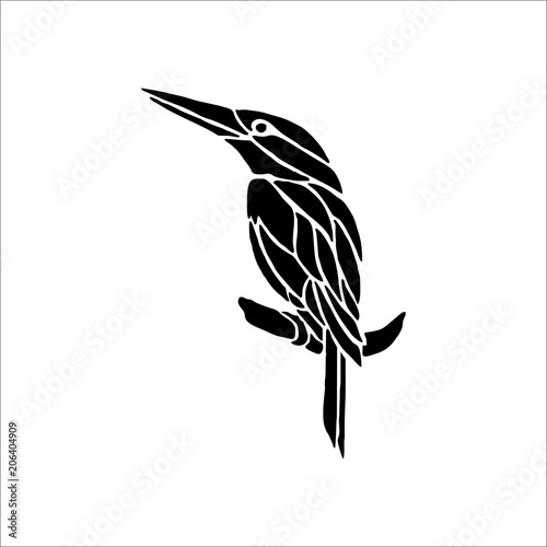 bird icon. Vector Illustration