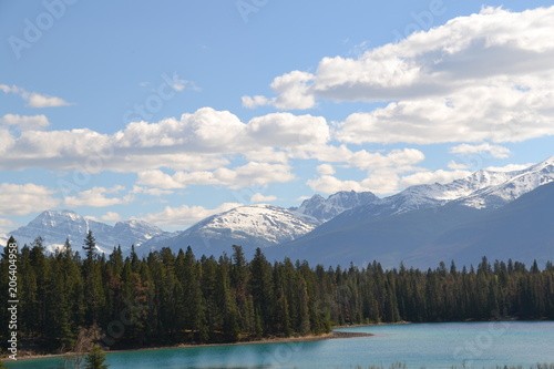 Mountain Range from Lake Annette © RiMa Photography
