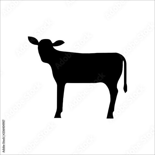 Cow icon. Vector Illustration