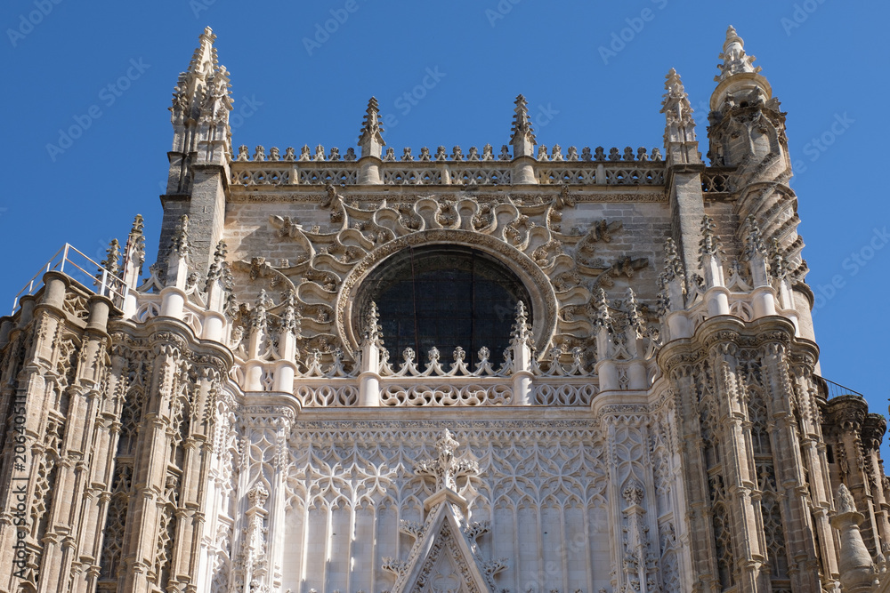Gothische Kathedrale in Sevilla, Spanien