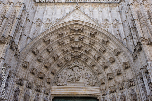 Gothische Kathedrale in Sevilla, Spanien (Andalusien)