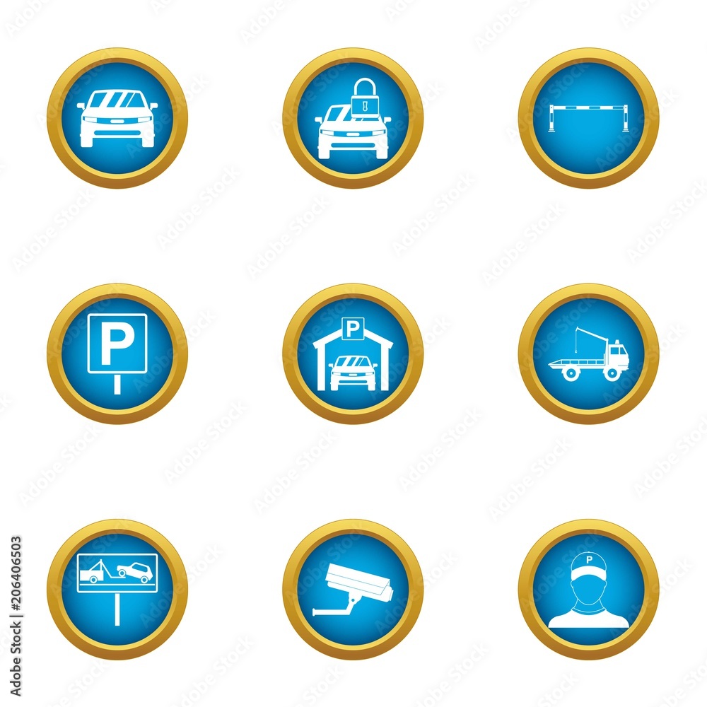 Car deal icons set. Flat set of 9 car deal vector icons for web isolated on white background Car deal icons set. Flat set of 9 car deal vector icons for web isolated on white background