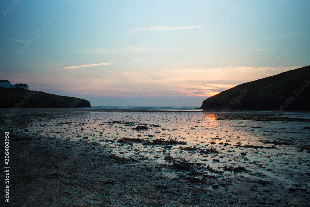 Porthcothan Beach - Cornwall Sunset
