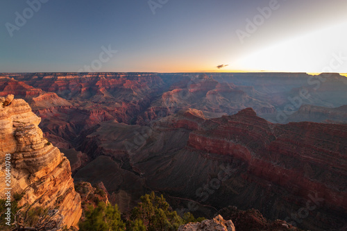 Grand Canyon Mather Point some moments before sunrise © A. Emson