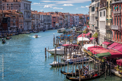 Blick auf Canal Grande Venedig