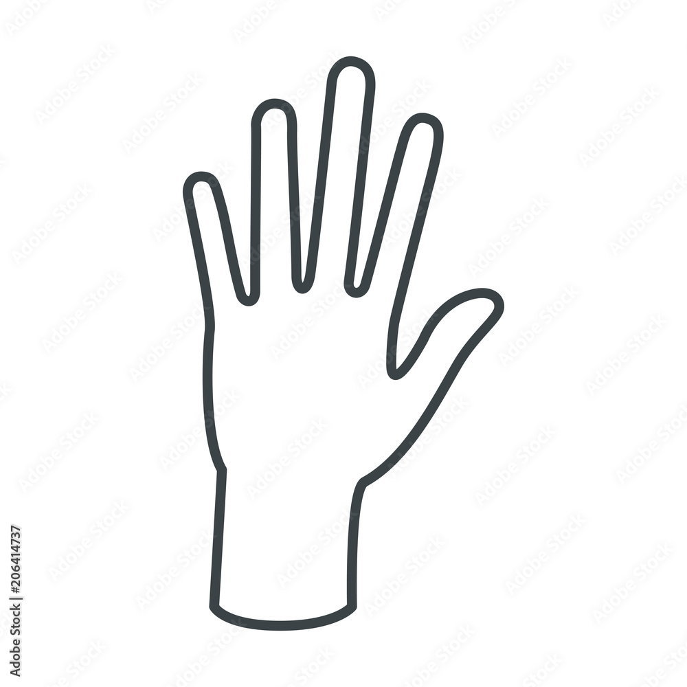 hand human isolated icon vector illustration design hand human isolated icon vector illustration design