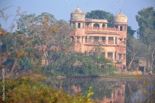 Van Vihar - erstwhile hunting lodge then animal sanctuary. Presently unkept and partially in ruin. Dhaulpore, Rajasthan, India