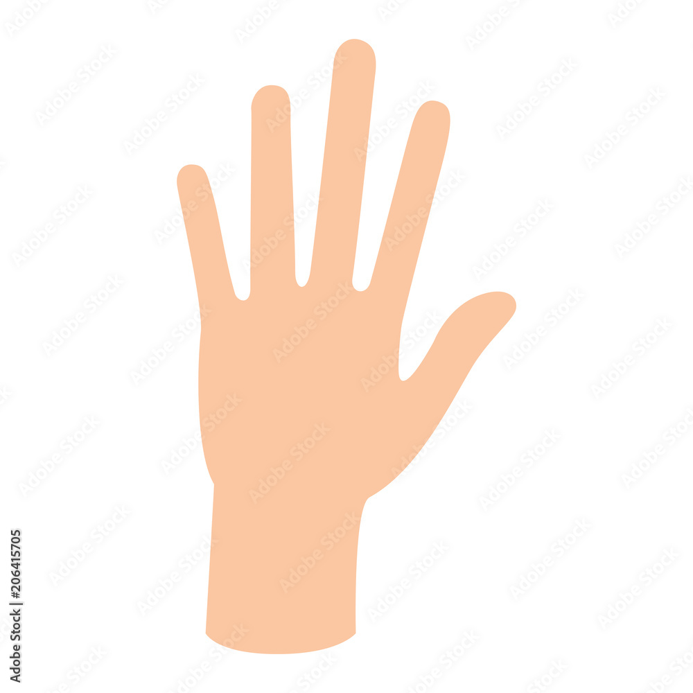 hand human isolated icon vector illustration design hand human isolated icon vector illustration design