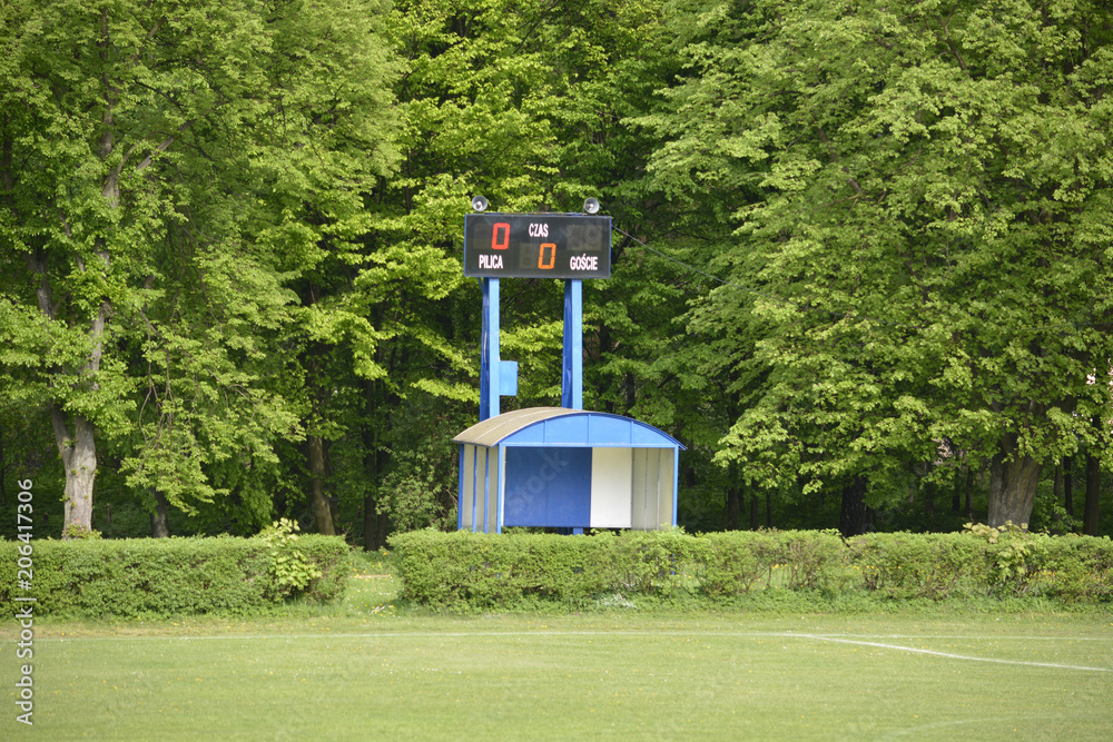 Obraz premium Boisko Pilicy Koniecpol 