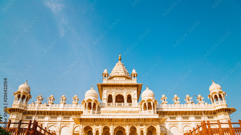 Jaswant Thada historical architecture in Jodhpur, India