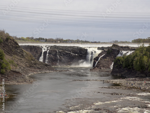 chutes de la chaudière photo