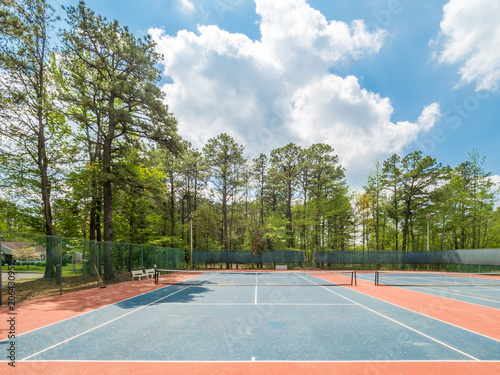 Wallpaper Mural Outdoor tennis court Torontodigital.ca